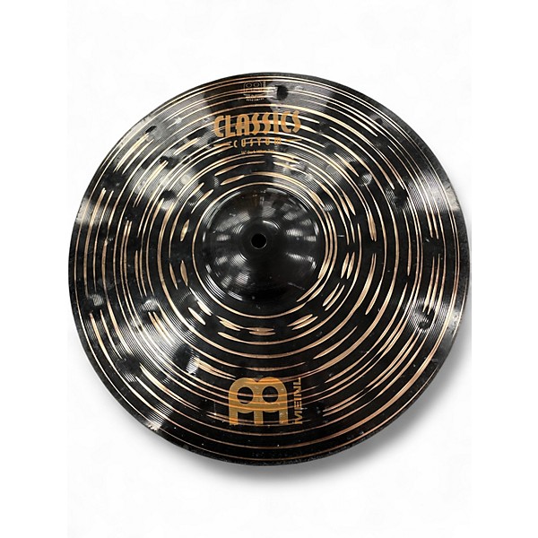 Used MEINL 14in CC14DAH Dark Hi Hat Pair Cymbal