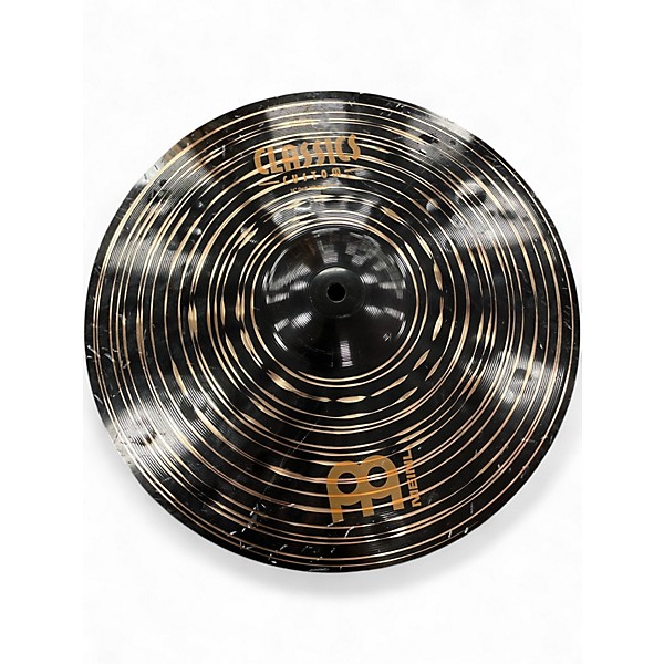Used MEINL 14in CC14DAH Dark Hi Hat Pair Cymbal
