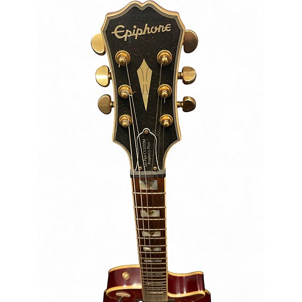 Used Epiphone Les Paul Custom GX Prophecy 2 Color Sunburst Solid Body Electric Guitar