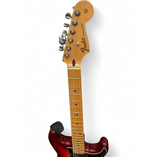 Used Fender STD STRAT HSS PLUS TOP MN ACB burst Solid Body Electric Guitar