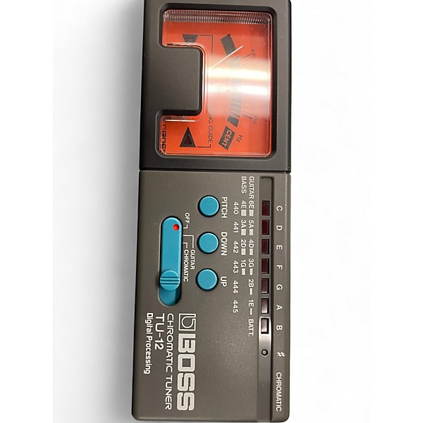 Used BOSS TU12 Chromatic Tuner
