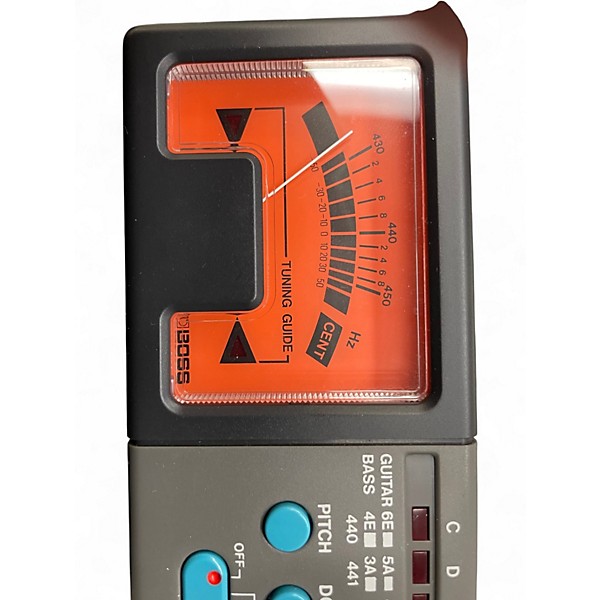 Used BOSS TU12 Chromatic Tuner