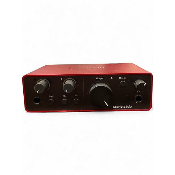 Used Focusrite Scarlett Solo Gen 3 Audio Interface