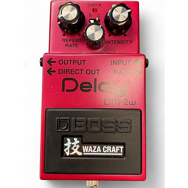 Used BOSS DM2W Delay Waza Craft Effect Pedal