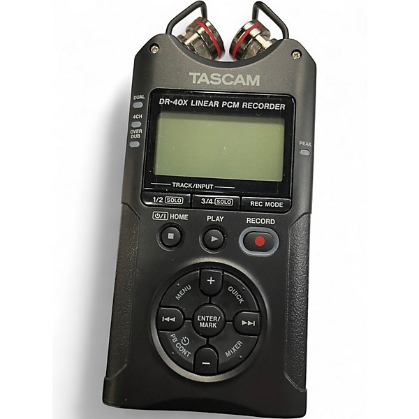 Used TASCAM DR-40X RECORDER MultiTrack Recorder