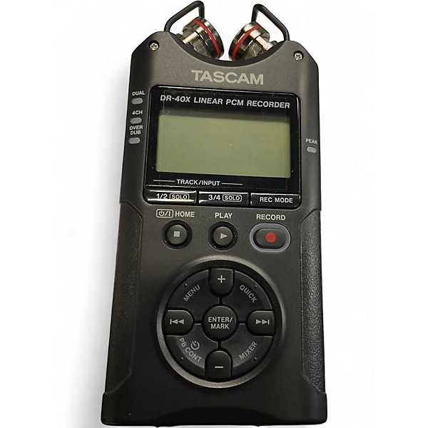 Used TASCAM DR-40X RECORDER MultiTrack Recorder