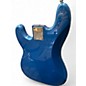 Used Squier Precision Bass Blue Electric Bass Guitar