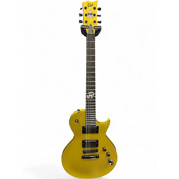 Used ESP LTD EC1000 50th Anniversary Gold Solid Body Electric Guitar