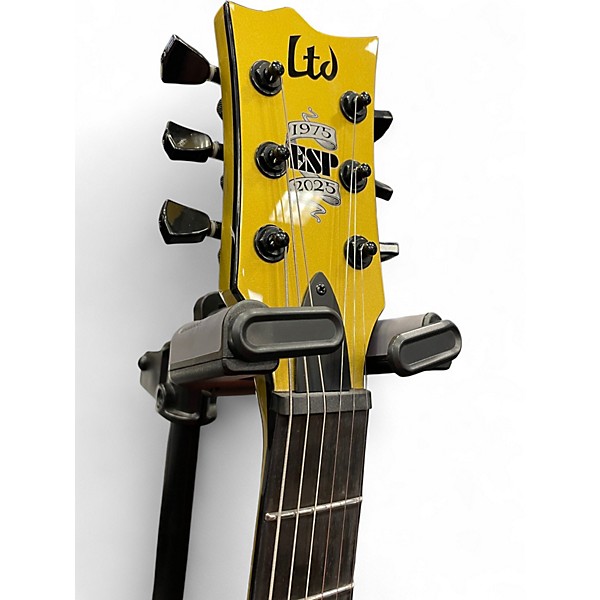 Used ESP LTD EC1000 50th Anniversary Gold Solid Body Electric Guitar