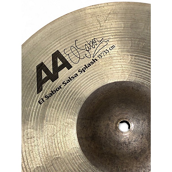Used SABIAN 13in AA El Sabor Salsa Splash Cymbal