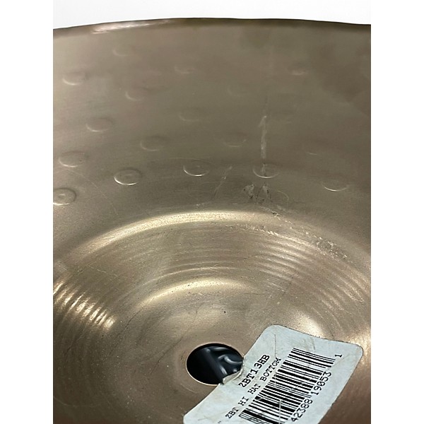 Used Zildjian 13in ZBT Hi Hat Pair Cymbal