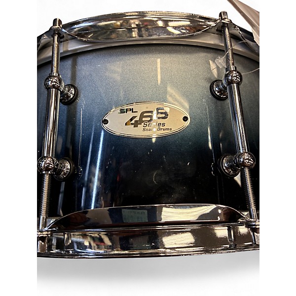 Used SPL 14in 468 SNARE Blue to Black Fade Drum