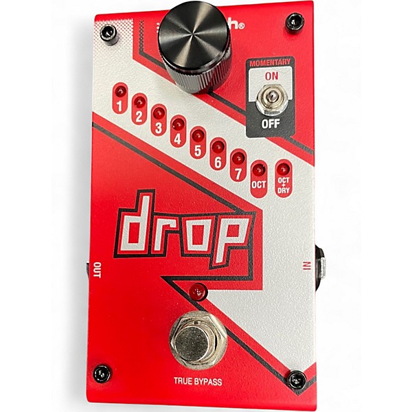 Used DigiTech The Drop Polyphonic Drop Tune Pitch-Shifter Effect Pedal