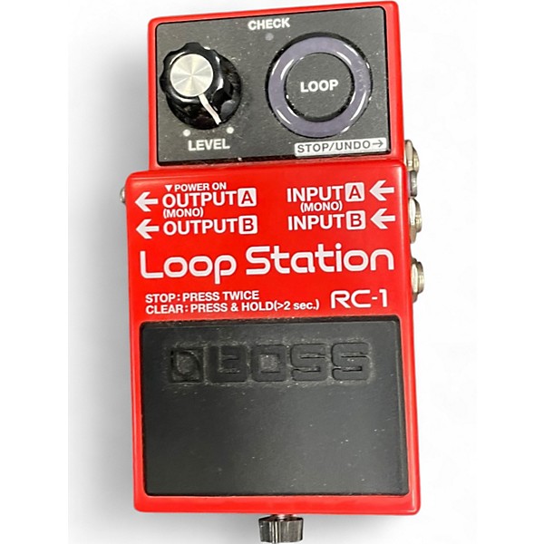 Used BOSS RC1 Loop Station Pedal
