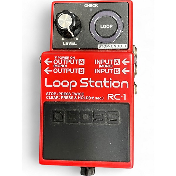 Used BOSS RC1 Loop Station Pedal