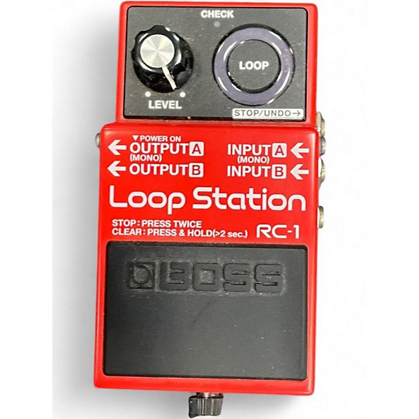 Used BOSS RC1 Loop Station Pedal
