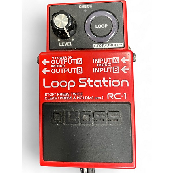 Used BOSS RC1 Loop Station Pedal