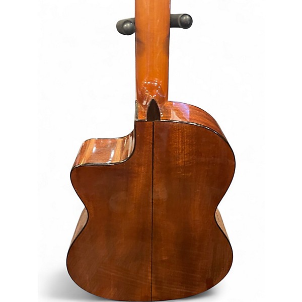 Used Cordoba C5CE natural cedar Classical Acoustic Electric Guitar