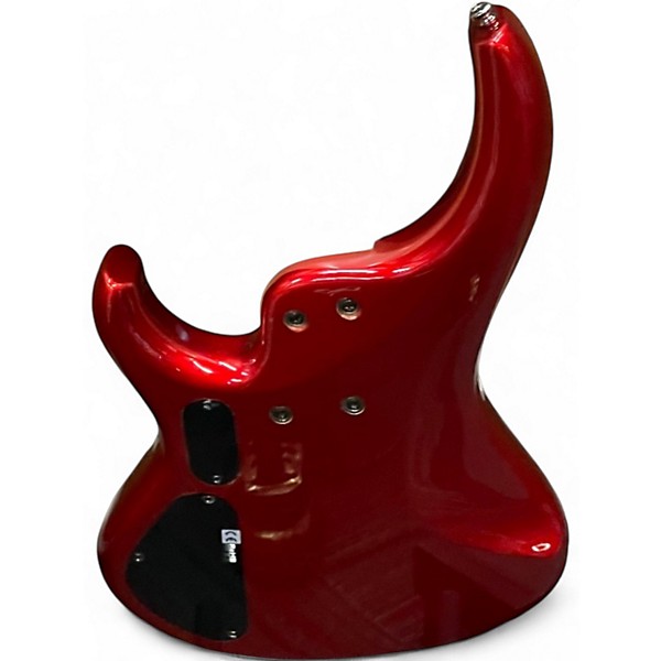 Used MTD KINGSTON LK-5 CHANGED PICKUPS Red Electric Bass Guitar