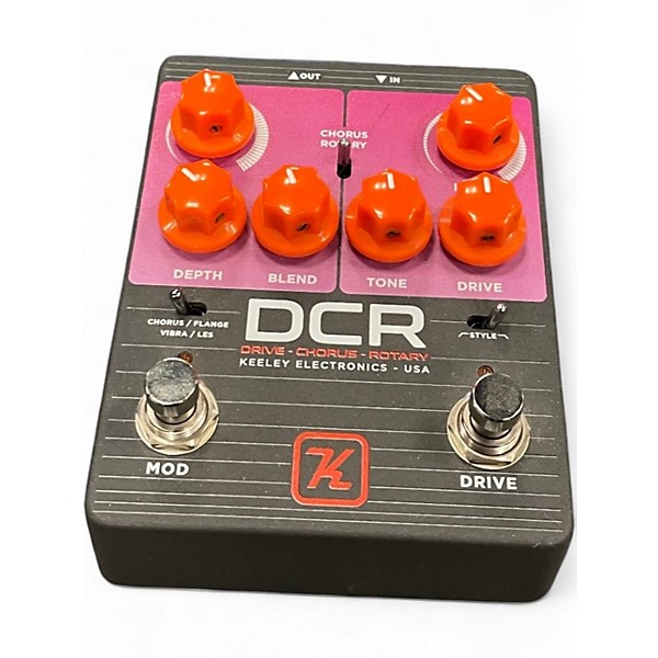 Used Keeley DCR Drive/Chorus/Rotary Effect Pedal