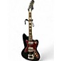 Used Silvertone 1478 Black Solid Body Electric Guitar thumbnail
