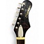 Used Silvertone 1478 Black Solid Body Electric Guitar