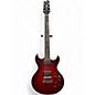 Vintage 1980s Fender FLAME ELITE Red Solid Body Electric Guitar thumbnail