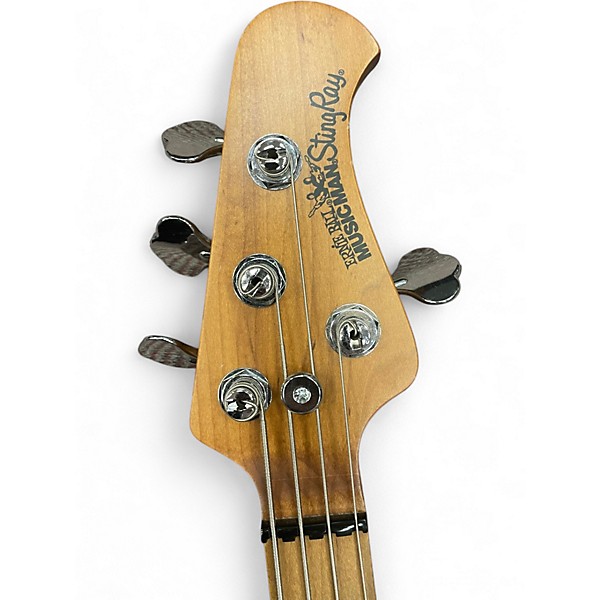Used Ernie Ball Music Man Stingray Classic 4 String Honey Burst Electric Bass Guitar