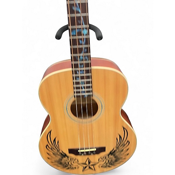 Used Carlo Robelli CSB-100 E Natural Acoustic Bass Guitar