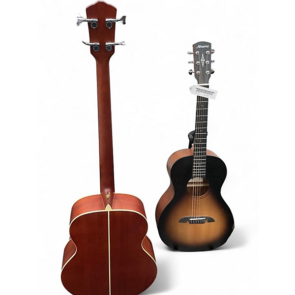 Used Carlo Robelli CSB-100 E Natural Acoustic Bass Guitar