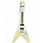 Used 2022 Gibson 70s Flying V Classic White Solid Body Electric Guitar thumbnail