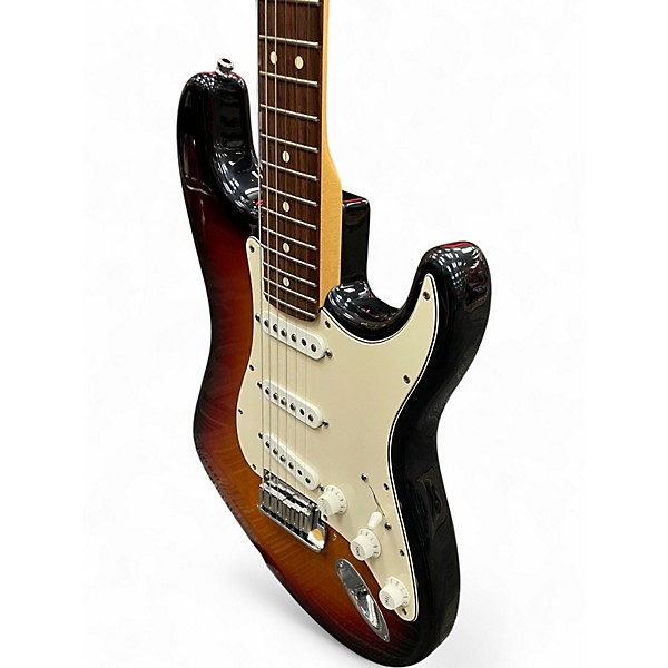 Used Fender AMERICAN STRATOCASTER 3 Color Sunburst Solid Body Electric Guitar