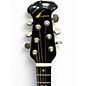 Used Ovation 1712 Custom Balladeer Black Acoustic Electric Guitar