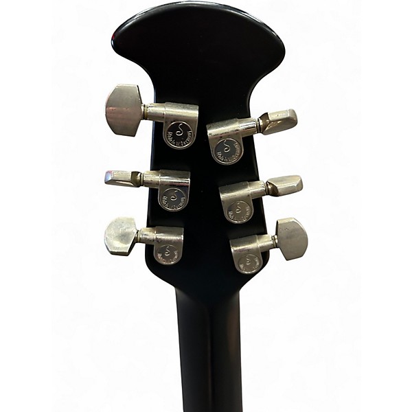 Used Ovation 1712 Custom Balladeer Black Acoustic Electric Guitar