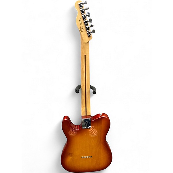 Used Fender Limited Edition Player Telecaster Plus Top Sienna Sunburst Solid Body Electric Guitar