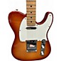 Used Fender Limited Edition Player Telecaster Plus Top Sienna Sunburst Solid Body Electric Guitar