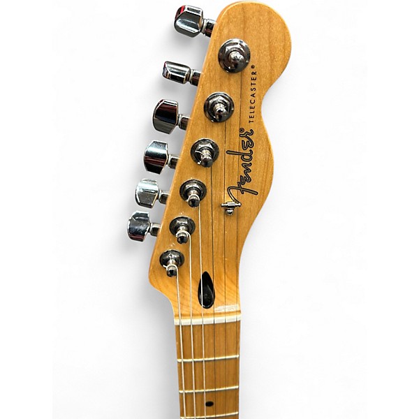 Used Fender Limited Edition Player Telecaster Plus Top Sienna Sunburst Solid Body Electric Guitar