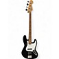 Used Fender Standard Jazz Bass Black Electric Bass Guitar thumbnail