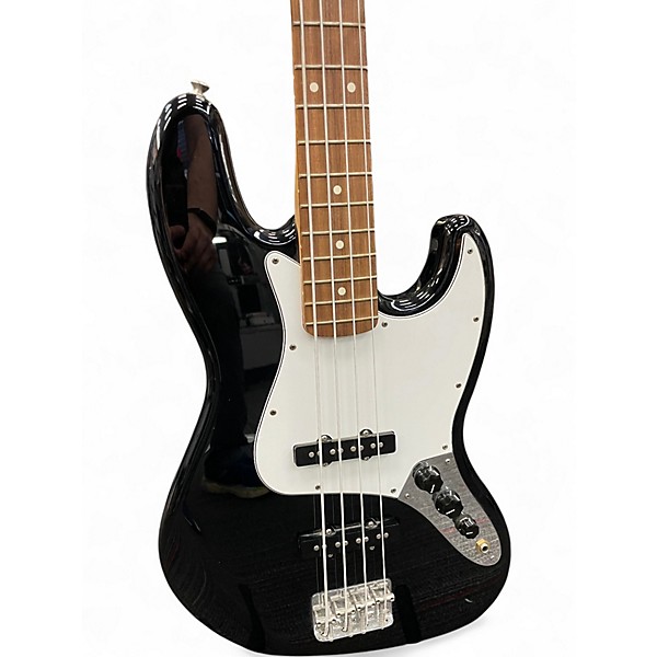 Used Fender Standard Jazz Bass Black Electric Bass Guitar