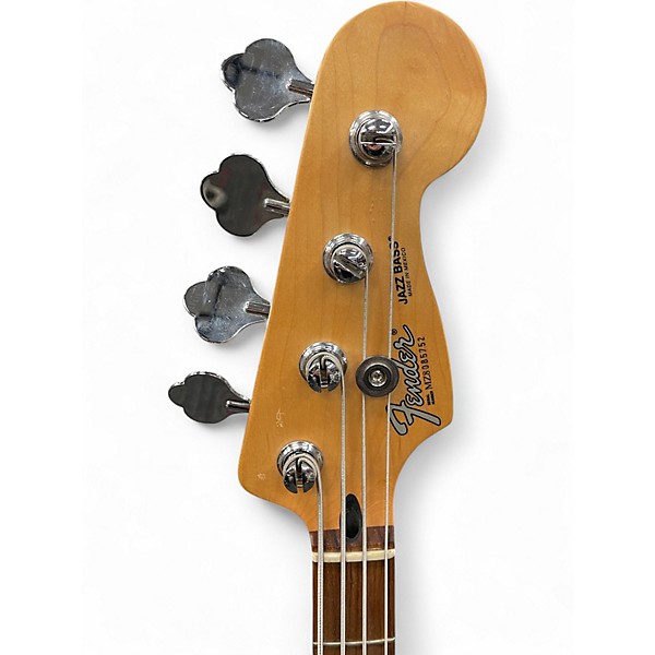 Used Fender Standard Jazz Bass Black Electric Bass Guitar