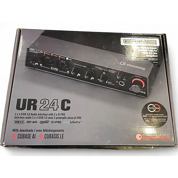 Used Steinberg ur24c Audio Interface