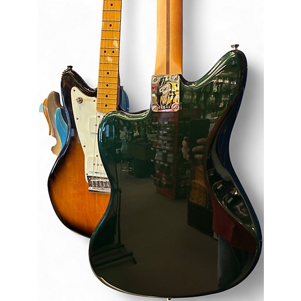 Used Fender player II jazzmaster british racing team Solid Body Electric Guitar