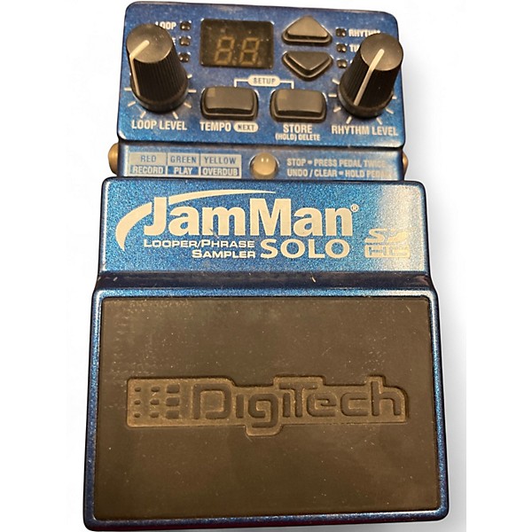 Used DigiTech JML Jam Man Looper Phrase Sampler Pedal