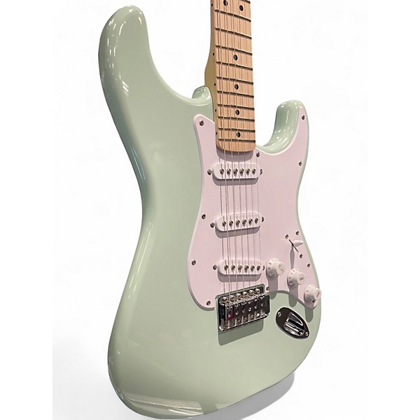 Used Squier Sonic stratocaster Surf Green Solid Body Electric Guitar