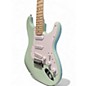 Used Squier Sonic stratocaster Surf Green Solid Body Electric Guitar