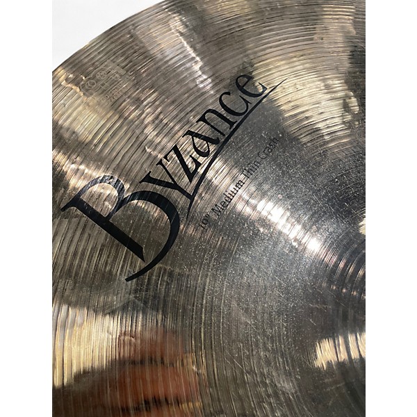 Used MEINL 18in Byzance Medium Thin Crash Brilliant Cymbal