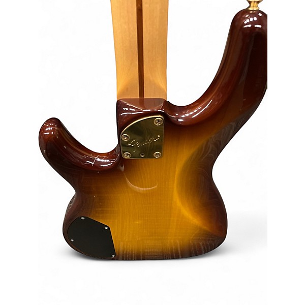 Used Fender PRECISION BASS LYTE Honey Burst Electric Bass Guitar