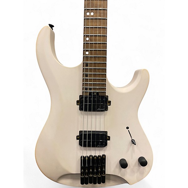 Used Harley Benton Dullahan Shell Pink Solid Body Electric Guitar