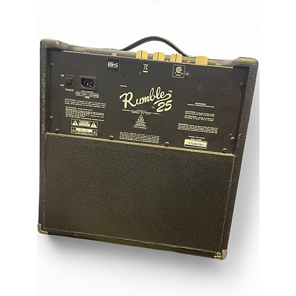 Used Fender Rumble 25 25W 1x8 Bass Combo Amp