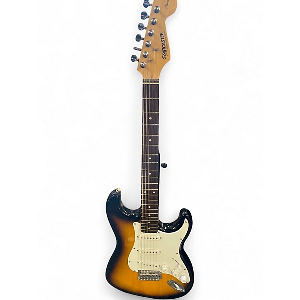 Used Fender Starcaster Tobacco Sunburst Hollow Body Electric Guitar